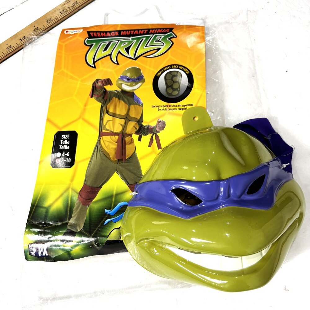 Donatello Mutant Ninja Turtles Costume & Mask   NOS NWT